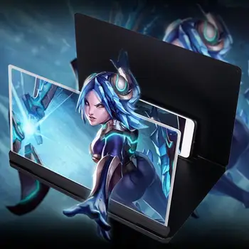 

3D Screen Amplifier For Mobile Phone Magnifying Glass HD Video Support Foldable Enlarged Eyes Protection Holder