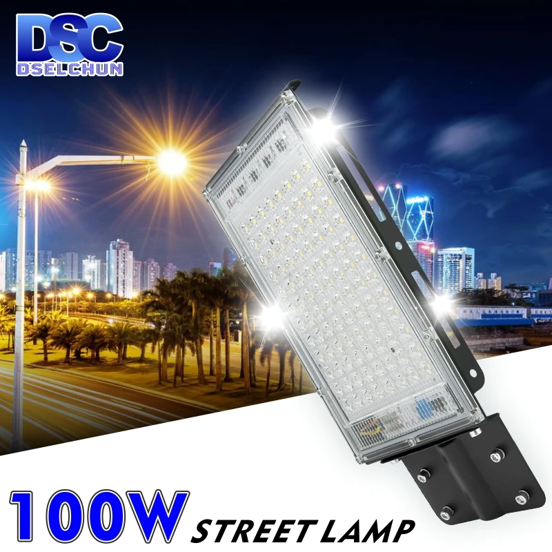 Street-Light Road IP65 Garden Waterproof 100W LED AC 220V