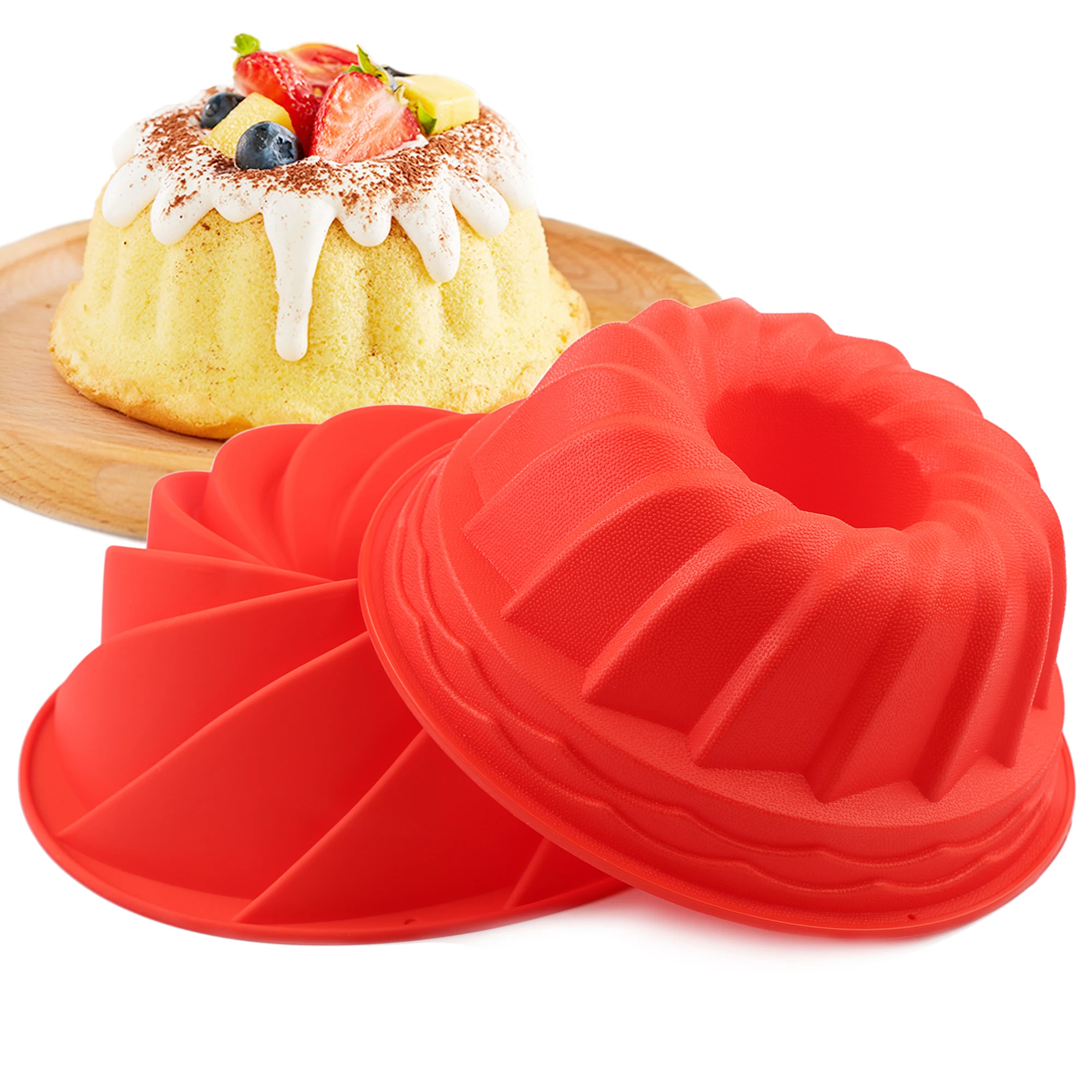 ECOS BUNDT CAKE, Paper baking mold