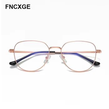 

2020 Women Men Glasses Anti Blue Light Glasses Round Retro Metal Frame Blue Blocking Computer Gaming Female Eyewear Men
