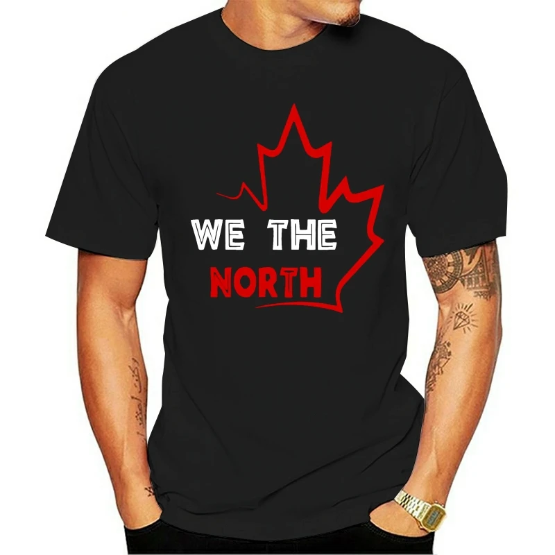 

We The - North Basketball T-Shirt Canada T-Shirt Gift Black-Navy Men-Women Confortable Tee Shirt