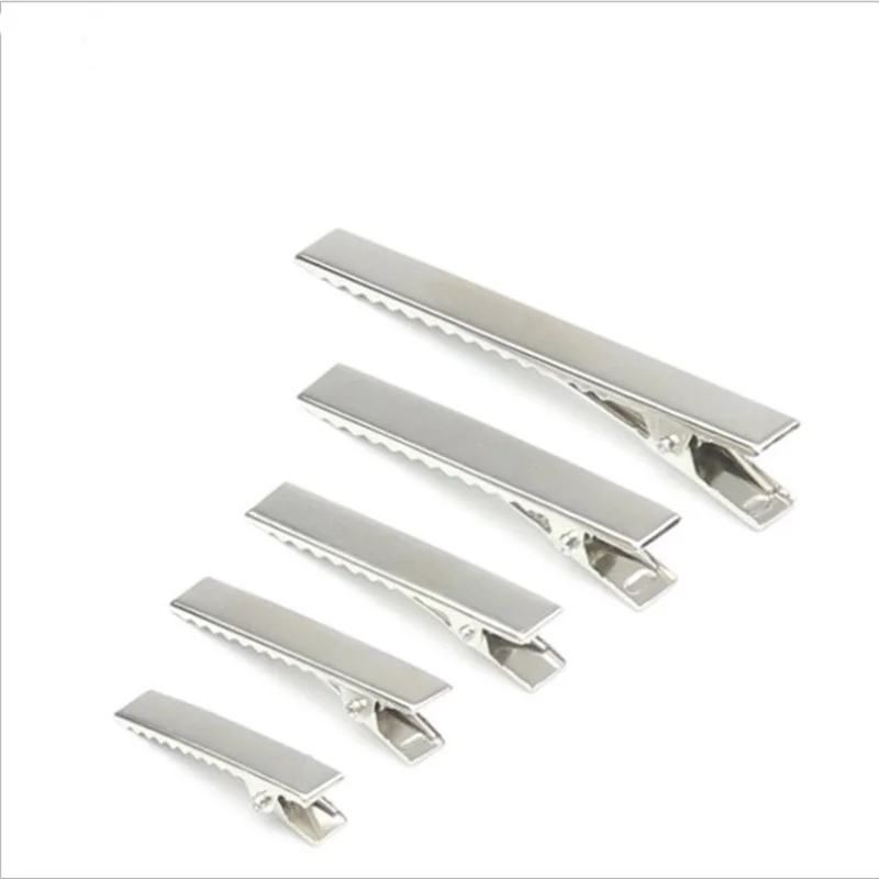 

Заколка для волос в корейском стиле женская, простой зажим для волос «сделай сам» на основе утиного ключа, 50 шт./лот, ручная работа, заколка-пряжка