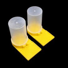 1 шт. емкость для кормления пчел мед кормушки для пчел Кормление поилка пчел инструменты пластик инструмент для апкуляции питьевой воды водополив