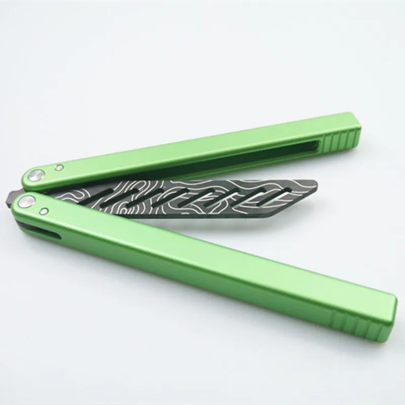 balisong-バタフライブレード420スチールハンドルナイフ高品質シャープ