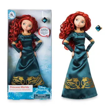 

Original Disney Store Brave Princess Merida Doll toys For children xmas gift