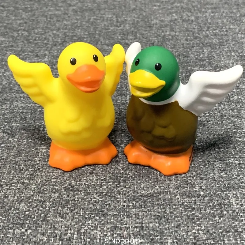 Fisher Duck &amp Penguin фигурки животных из зоопарка куклы игрушки для детей подарок |