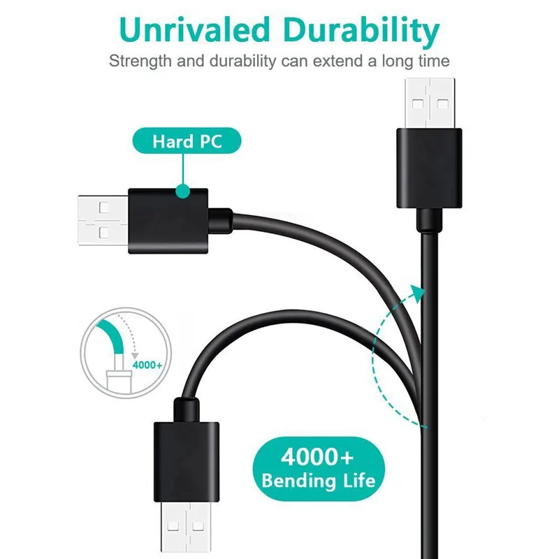 Кабель Micro USB, 10 футов [3 шт] Очень длинный прочный зарядный шнур, кабель для быстрой зарядки для PS4, Android, для samsung S7 J3 J7, xbox