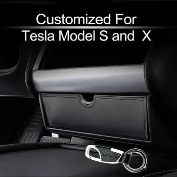 

Car Center Console Storage Drawer Box Tray Cubby Car Interior Accessories for Tesla Model X Model S 2012-2017