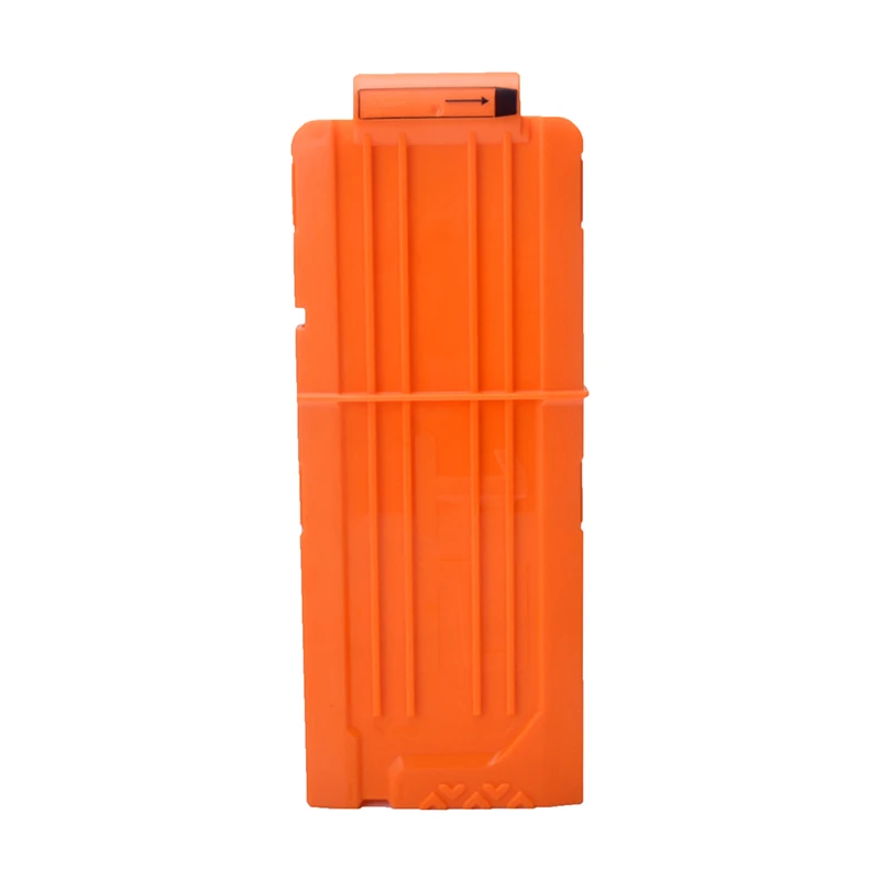 

Orange Reload Clip For Nerf Magazine Round Darts Replacement Toy Gun Soft Bullet Clip For Nerf Blaster arma de brinquedo