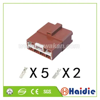 

Free shipping 5sets 7pin auto wiring electric plastic connector wiring cable connector 6950-1030