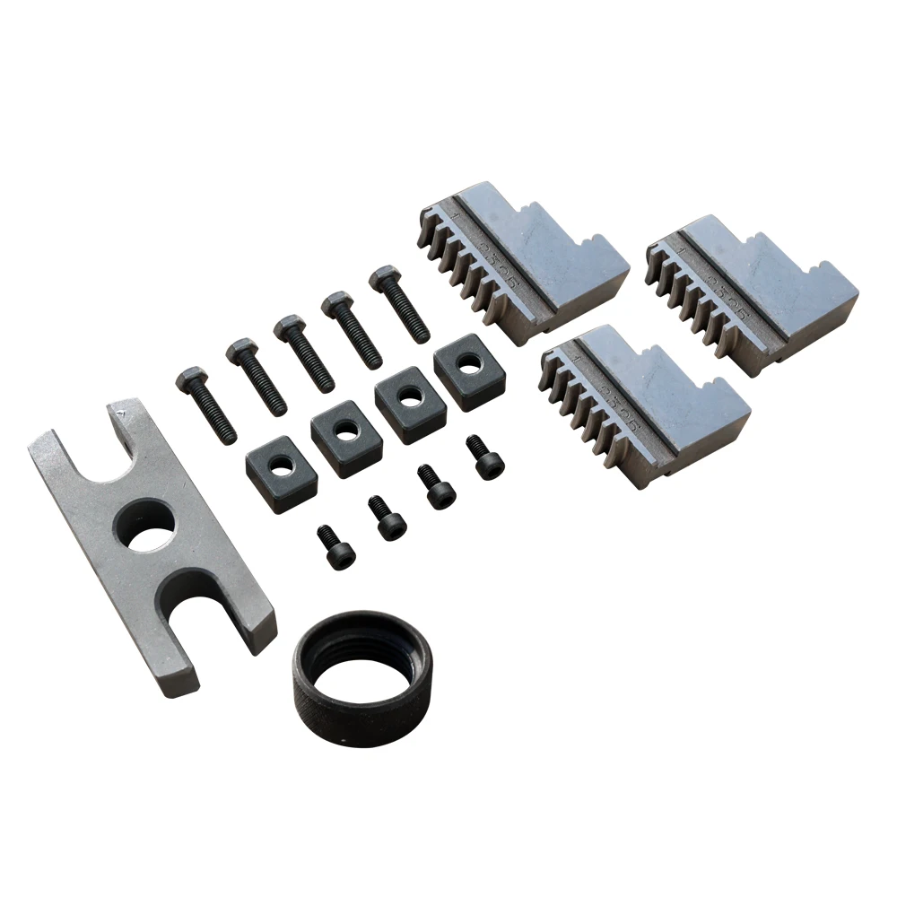 Dividing Head BS-0 5Inch 3 Jaw Chuck Dividing Head Set Precision Semi Universal Dividing Head for Milling Machine Rotary