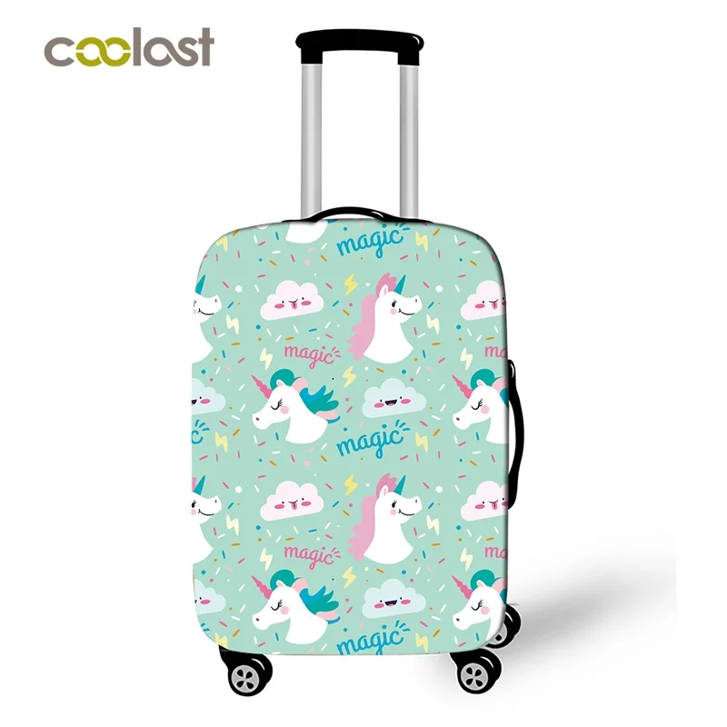 unicorn luggage for girls