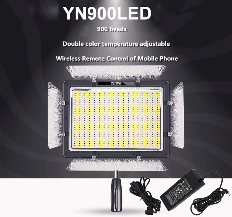 Светодиодная лампа для видеосъемки YONGNUO YN900 YN-900 Pro светодиодный Панель видео