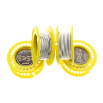 

Hot 5m/roll NEW Clapton Wire for RDA RBA Rebuildable Atomizer Heating Wires Coil Alien Clapton Heating Pure NI80 All parallel