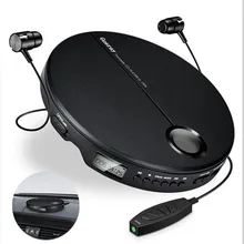 Cd-Player Walkman Lecteur Reproductor Cd Compact Hifi Cd Music Discman Portable Earphones