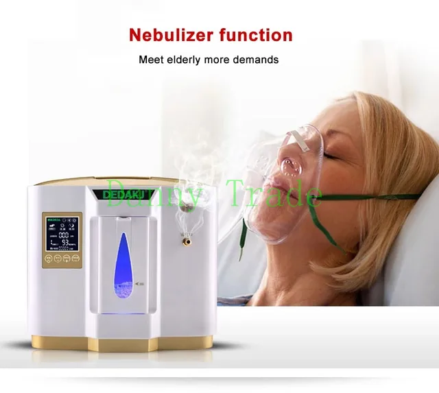 未使用！DEDAKJ ポータブル家庭用酸素濃縮器 酸素発生器 DE-1