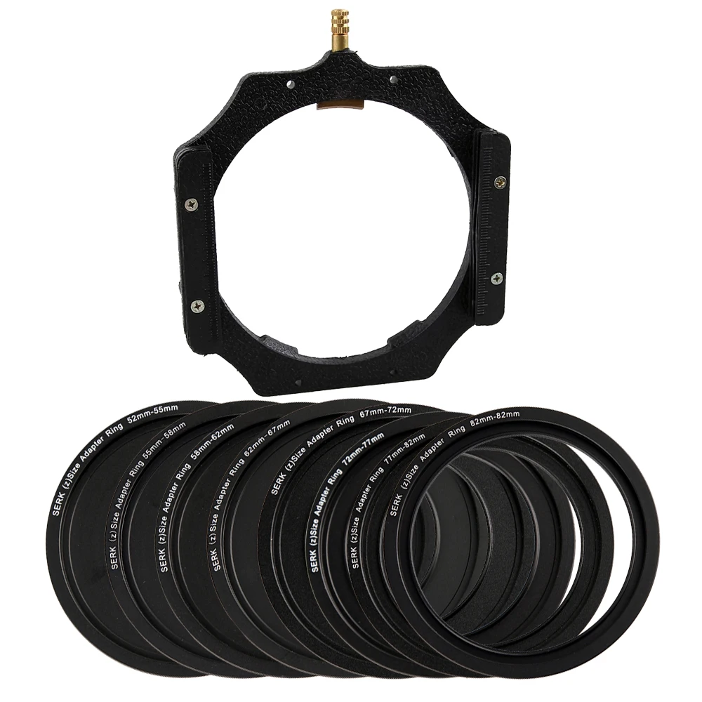 

100mm Square Z series Metal Adapter Ring + Filter Holder for Lee Hitech Singh-Ray Cokin Z PRO 4X4"4x5"4X5.65"Filter