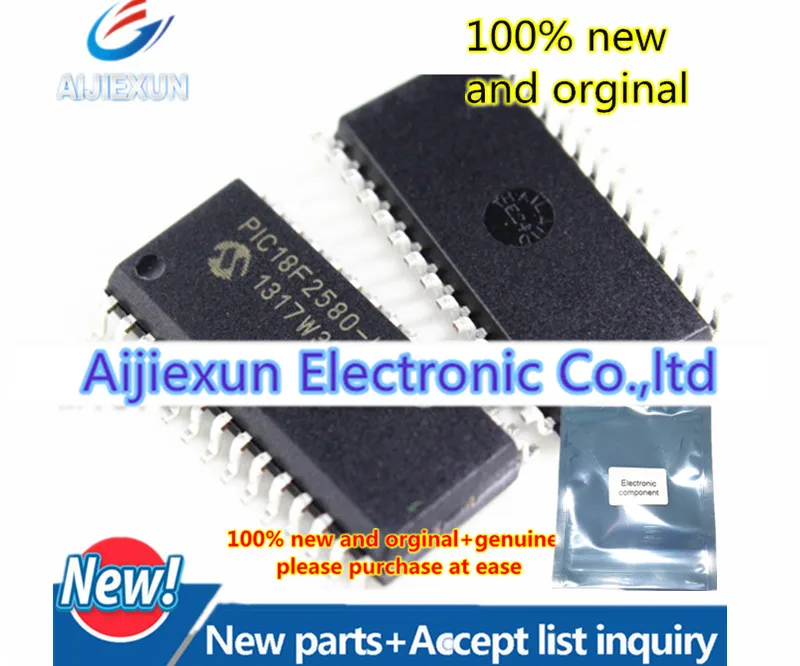 

2Pcs 100% new and orginal PIC18F2580-I/SO SOP28 PIC18F2580 28/40/44-Pin Enhanced Flash Microcontrollers in stock