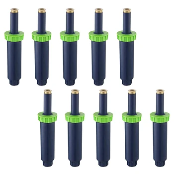 

180 Degree 1/2 Type Adjustable Pop-Up Sprinkler Lawn Irrigation Gear Drive Sprinkler Garden Irrigation Supplies 10 Packs