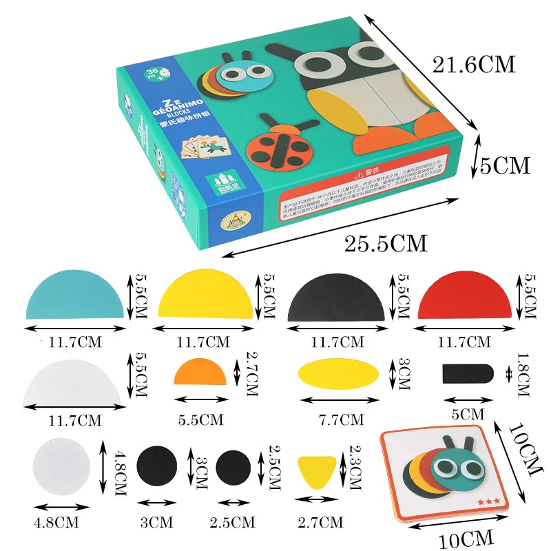Магнитная 3D Головоломка Tangram игры Монтессори обучения Обучающие Рисование настольные игры игрушка подарок для детей мозги Tease