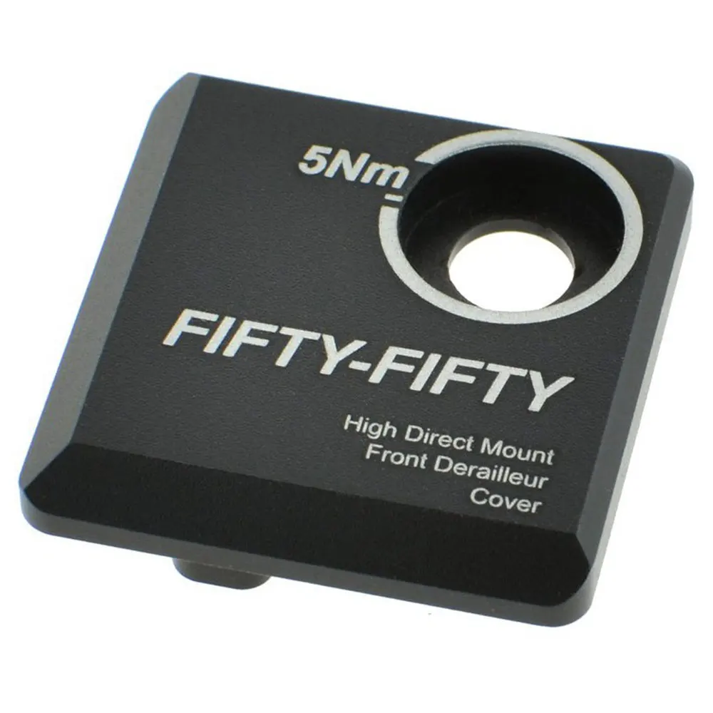 Description Picture 6 of itemBicycle Front Derailleur Cover D Type Aluminum Bike Frame Straight High Direct Mount Protective Guard for MTB Road Bike