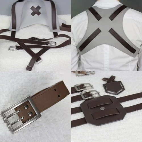 Аниме атака на Титанов Shingeki No Kyojin регулируемые ремни жгут косплей реквизит аксессуары, ремни Mikasa Survey Corps Eren Levi