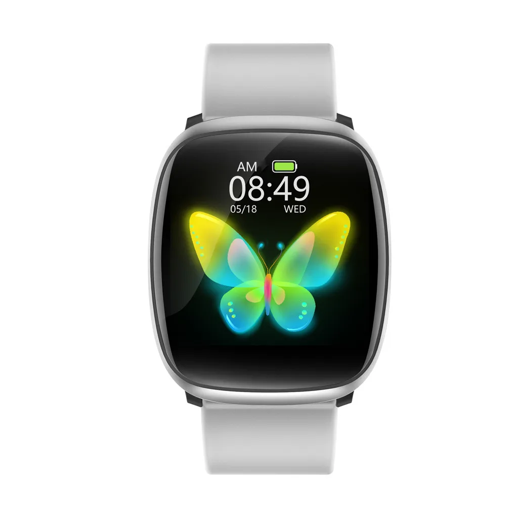 

E102 Smart Watch Waterproof Android IOS Pressure Rate Monitor Smartwatch Fitness 160 mAH With Facebook For Ios For Xiaomi #20