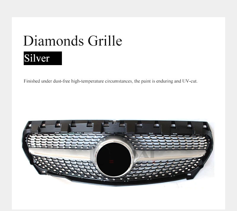 奔驰CLA级-W117中网_09