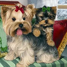 5d Сделай Сам Алмазная картина догзаказная роспись животных полный укроп мозаика вышивка крестиком вышивка украшение домашний декор