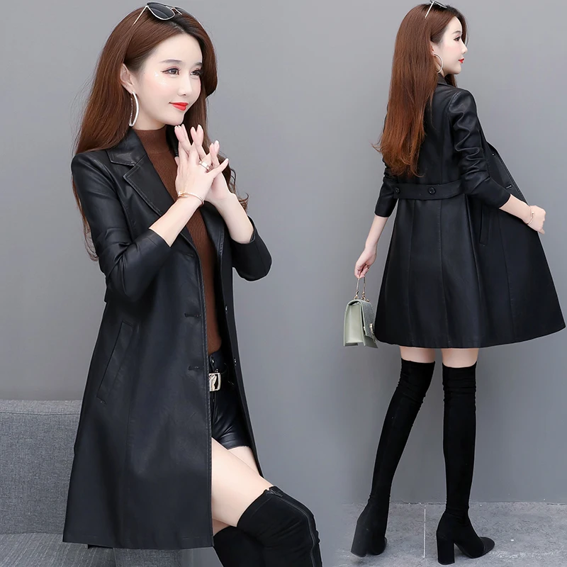 Рисунок 2 - Кожаное пальто, Весенняя женская