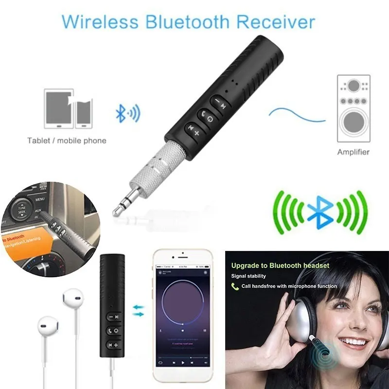 Bluetooth музыкальный приемник автомобильный Bluetooth Dongles Премиум Aux Bluetooth Hansfree аудио беспроводной подключи и играй Интеллектуальный
