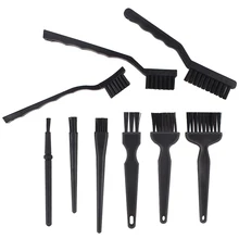 9 шт./1 Набор Антистатическая кисть ESD безопасная синтеновая волокно детали Чистящая щётка для мобильного телефона для печатной платы планшета BGA ремонт работы