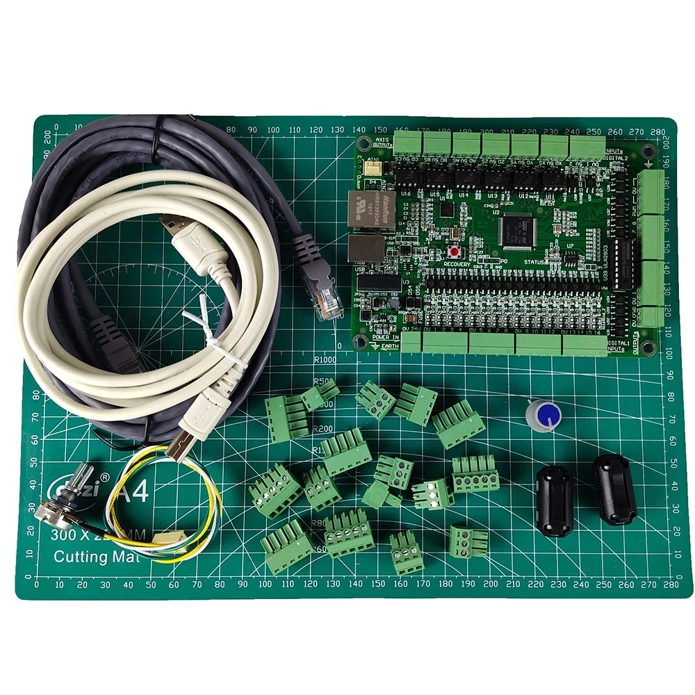 

USB Ethernet MACH3 scheda di controllo della rete CNC macchina per incidere scheda di controllo del movimento della bocca a 6 as