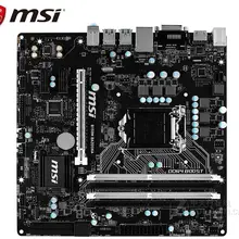 Б/у Материнская плата MSI B150M BAZOOKA настольная материнская плата для intel B150 LGA1151 DDR4 M-ATX ПК