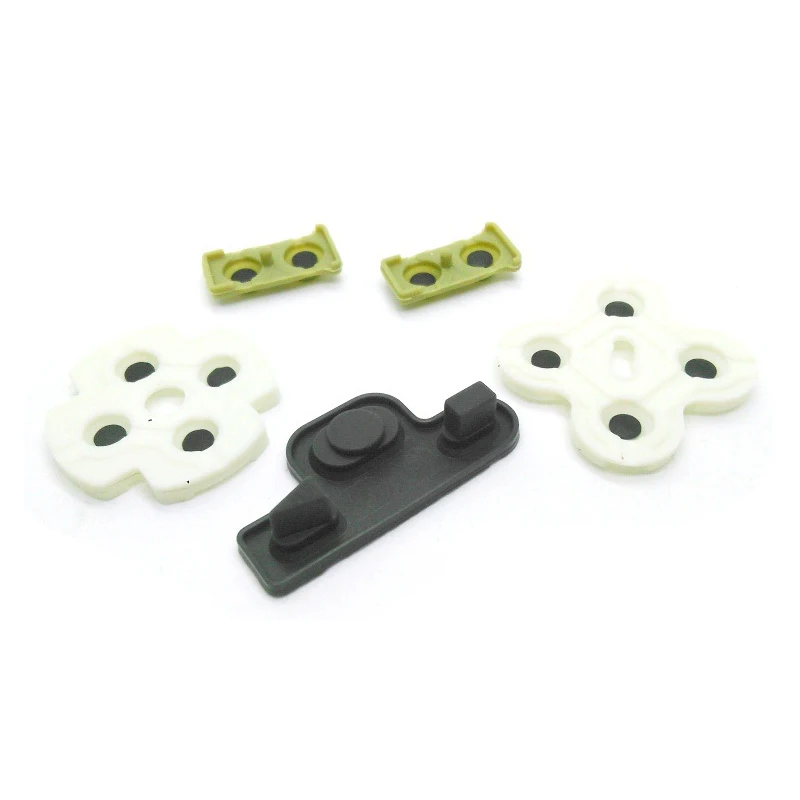 

100 set For ps3 Controller conductive rubber for Playstation 3 Soft Silicon Conductive Button Pad Replacement