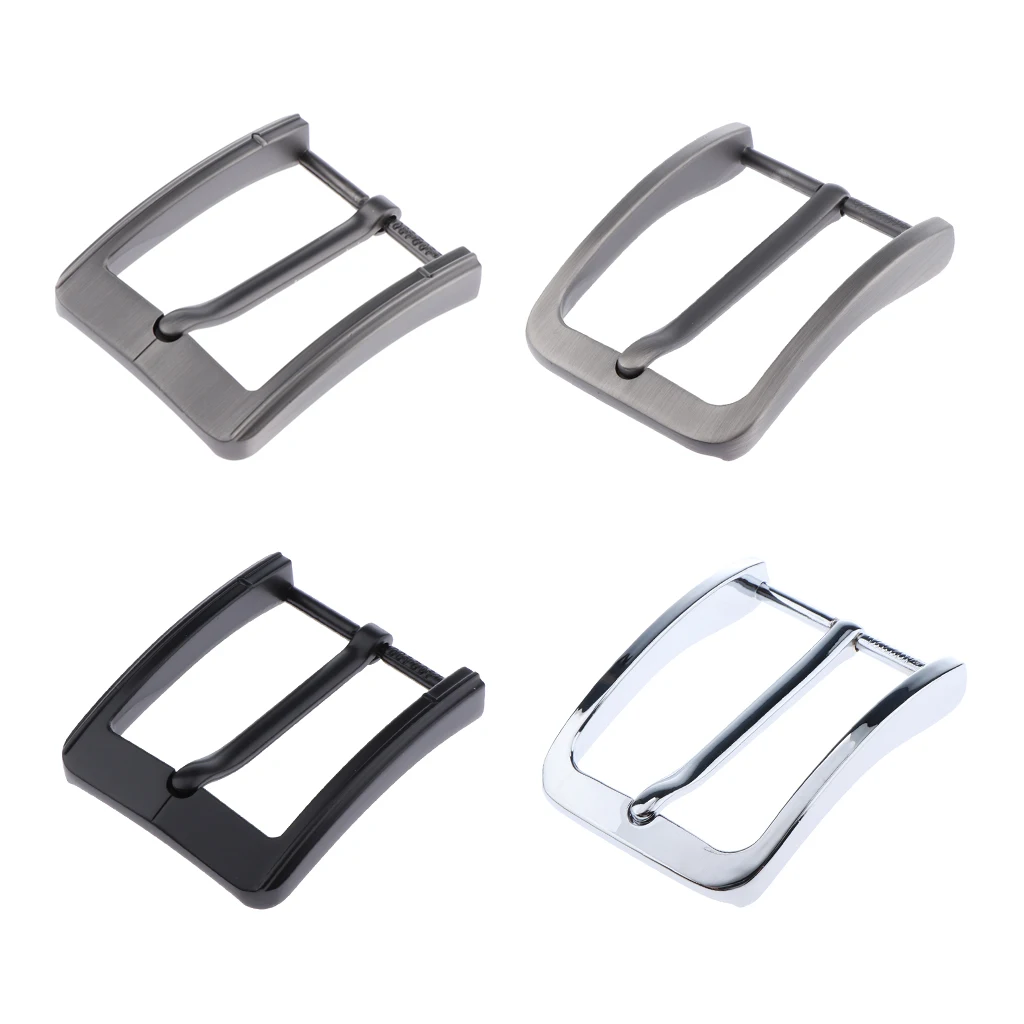 Mens Alloy Antique Belt Buckle Single Prong Rectangular Pin Buckle