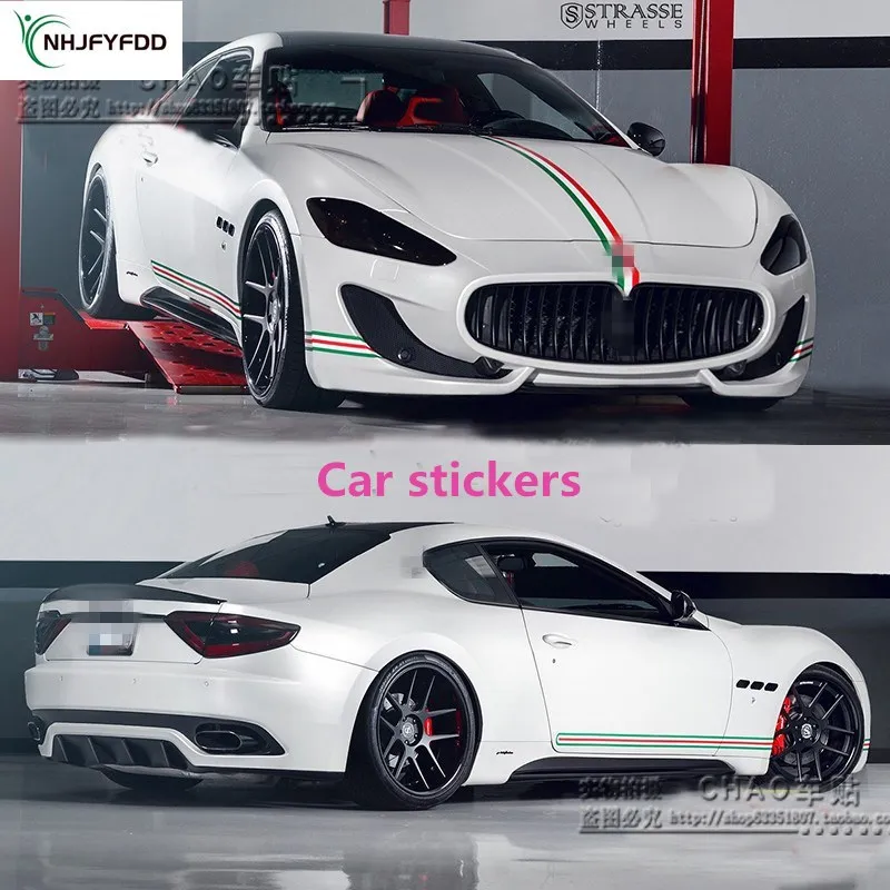 

Car stickers FOR Maserati Ghibli Levante car body appearance personalized customization dedicated fashion sports decal film