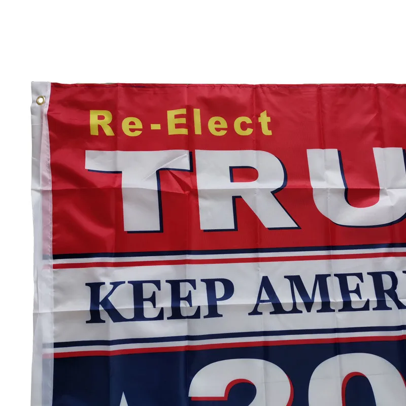 Трамп 2020 флаг двусторонняя с принтом Дональд &quotТрамп&quot держать America Great
