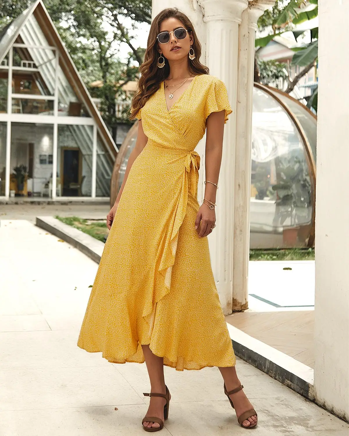 yellow summer dresses 2019