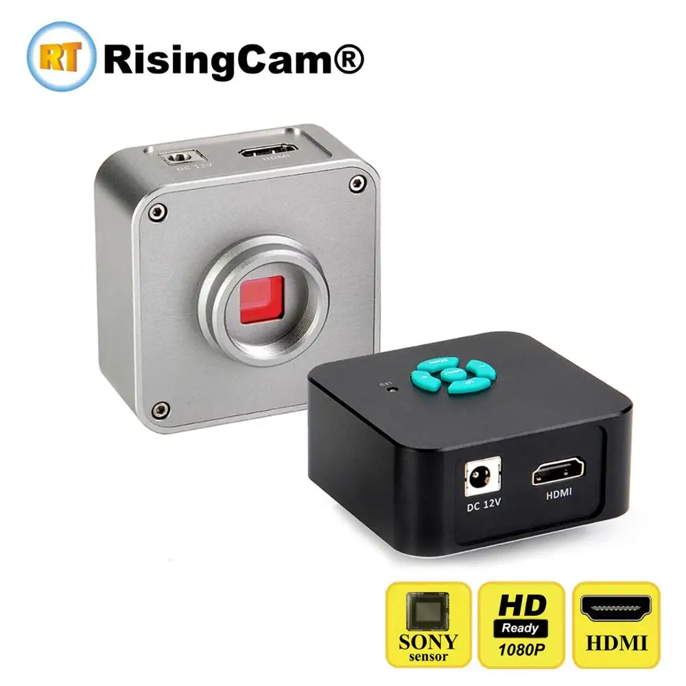 

HD 1080p HDMI 60fps SONY imx185 sensor C mount digital video microscope camera for industrial PCD repair