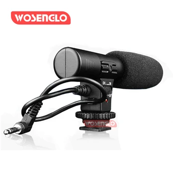 

2020 MIC-01 SLR Camera Microphone Photography Video Camera Stereo Recording Microphone for DV Digital SLR Camera Camcorder