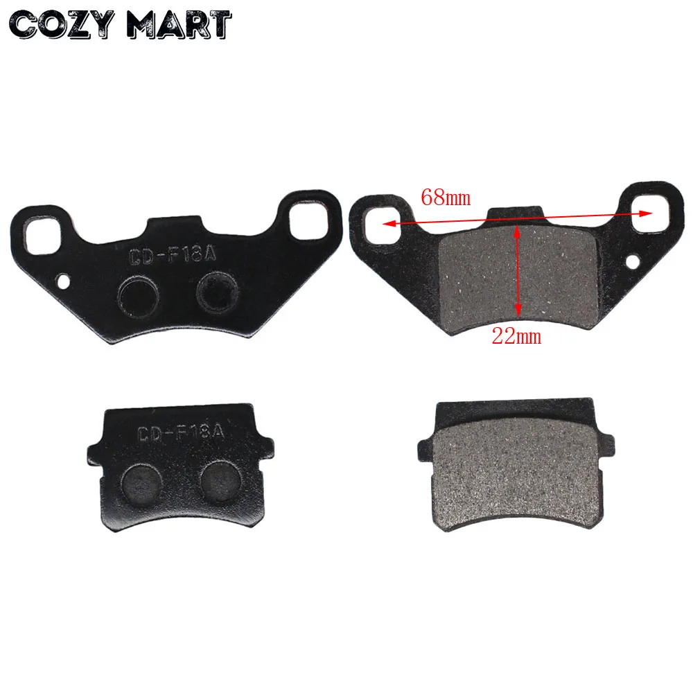 2sets Rear Disc Brake Pad Pads For 50cc 70cc 90cc 110cc 125cc 150cc 200cc 250cc ATV Go Kart Pit Dirt Bike Mini Quad | Инструменты