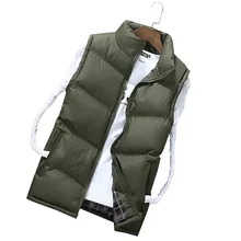 AliExpress New Style Men'S Wear Plug Cotton Vest Waistcoat Vest Men's Middle-aged Large Size Waistcoat Men's