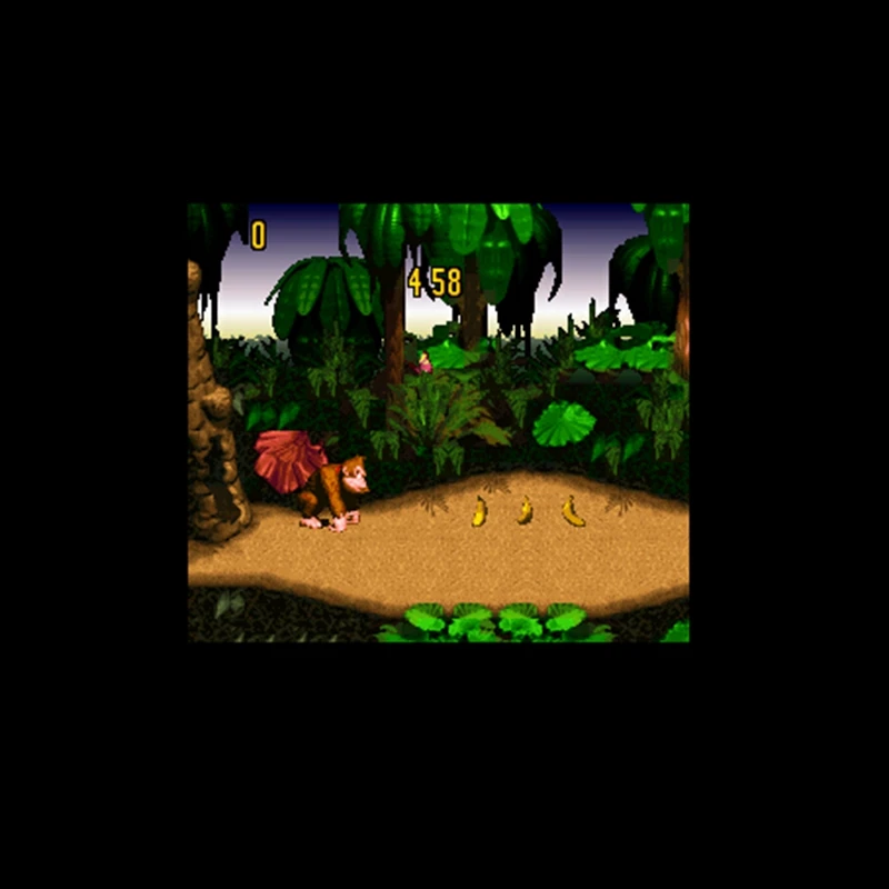 DK Country NTSC версия 16 бит 46 пин большая серая игровая карта для игроков в США |