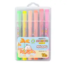 Детская Вращающаяся ручка для рисования, креативная масляная ручка> 3 лет, 12 цветов, 18 цветов, 24 цвета