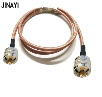 

RG142 Cable UHF pl259 Male to UHF Male RF Crimp Coax Pigtail Connector Cable 10/15/20/30/50CM 1/2/3/5/10M