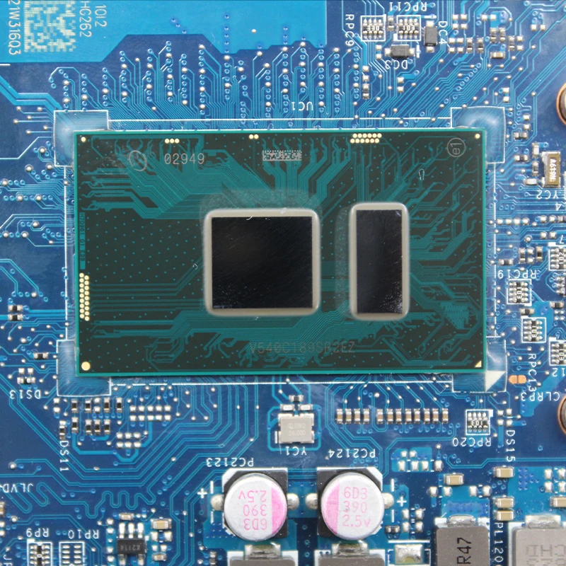BDL50 LA-D704P для hp 15-AY Материнская плата ноутбука SR2EZ i7-6500U DDR4 854934-601 тестирование в целости