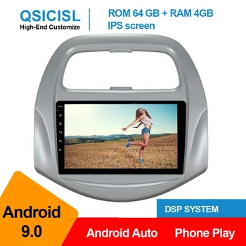 

New Android 9.0 car radio multimedia player for Chevrolet Spark 2018 2019 IPS 9" 1 din car head unit dvd gps navigation stereo