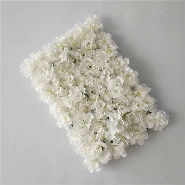 Silk Artificial Flower Wall Panels Handmade Decor Wedding Baby Shower Birthday Party  Shop Backdrop Flower Backdrops Decoration A