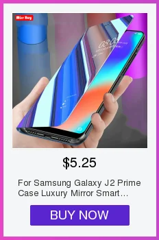 Для samsung Galaxy J2 Prime чехол, роскошный зеркальный умный кожаный флип-чехол для samsung J2 Prime G532 SM-G532F, чехол для телефона